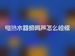 电热水器蜂鸣声怎么检修