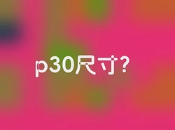 p30尺寸？