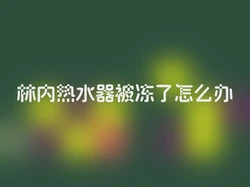 林内热水器被冻了怎么办