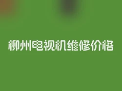 柳州电视机维修价格