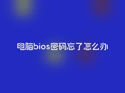 电脑bios密码忘了怎么办